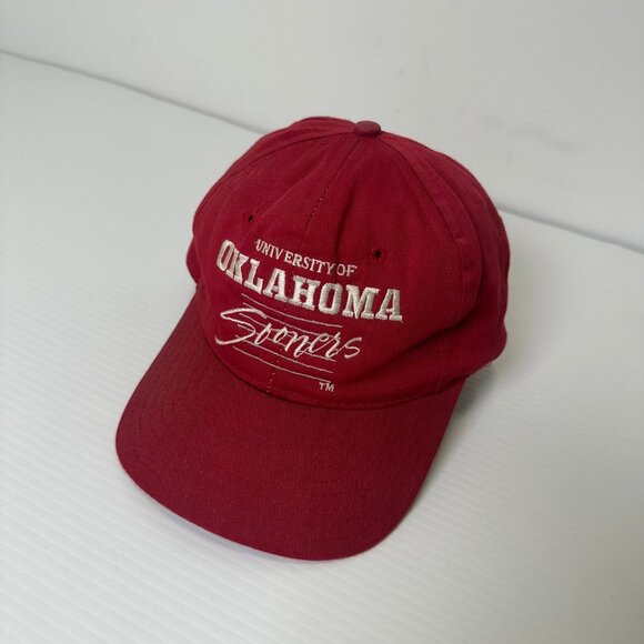Vintage University Of Oklahoma Sooners Snapaback Hat - Picture 2 of 6